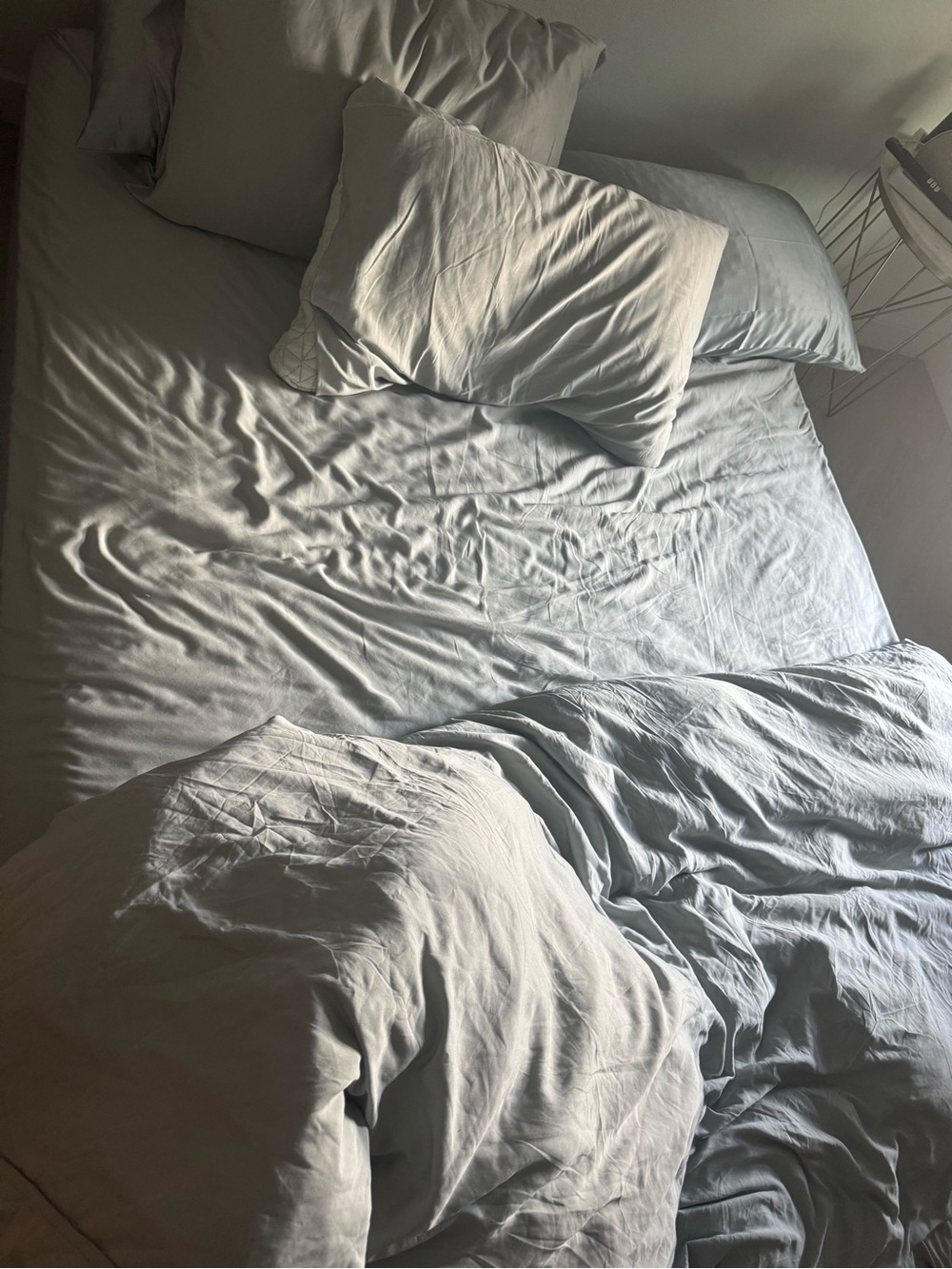 Quince bamboo fitted sheet and duvet with comforter queen